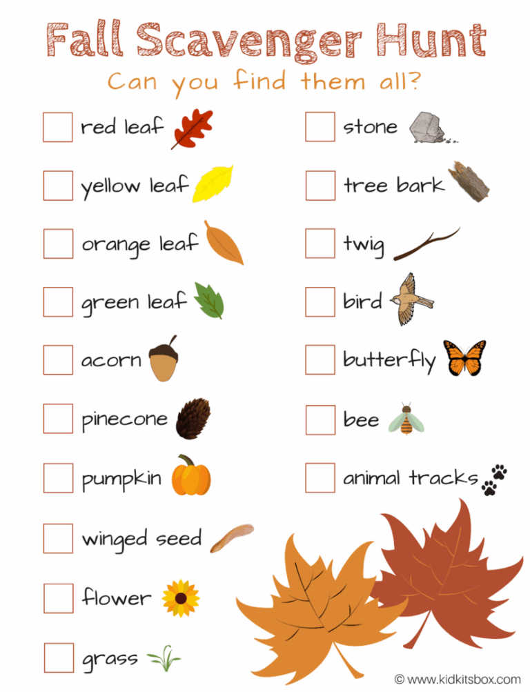 Building Vocabulary and Language Skills in Children through Fall-Themed Activities
